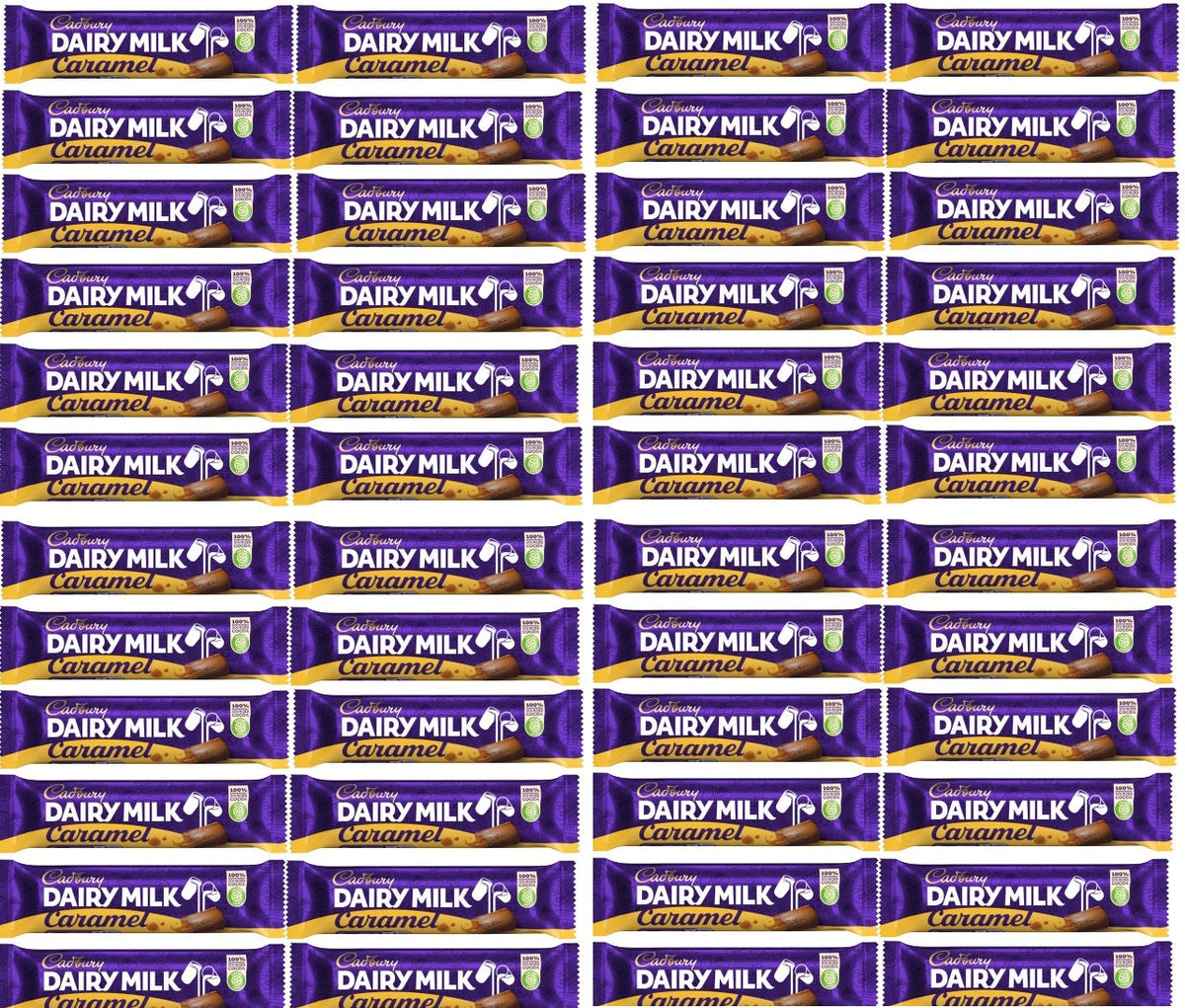 48 x Cadbury Dairy Milk Caramel 45Gm