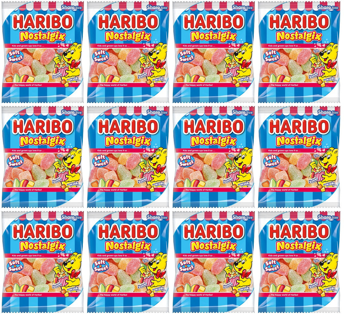 12 x Haribo Nostalgix - 160GM