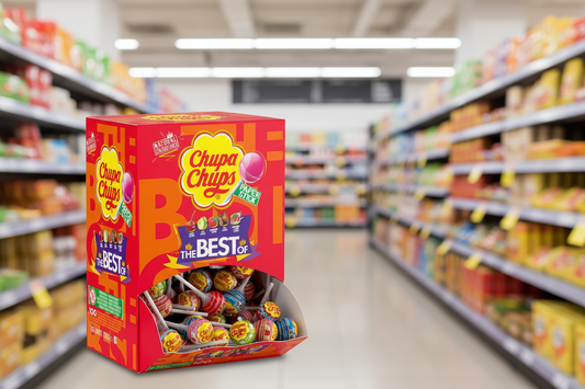 100 x Chupa Chups 50 Assorted Flavour Lollipops 600G