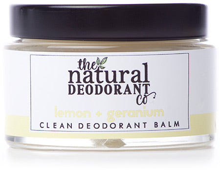 Natural Deo Co Deodorant Balm Lemon + Geranium - 55g
