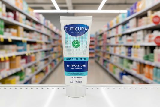 6 x Cuticura Hand Cream 2 In 1  - 75ML