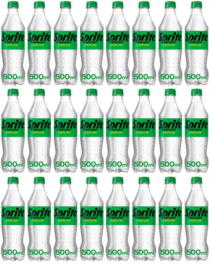 24 x Sprite Lemon-Lime No Sugar 500Ml
