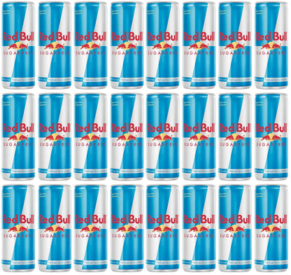 24 x Red Bull Energy Drink Sugar Free - 250ML