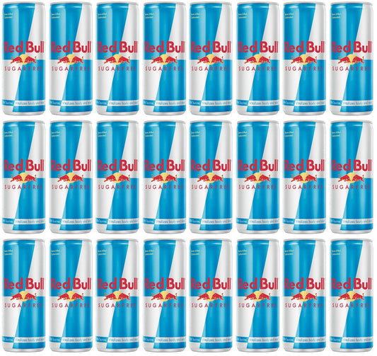 24 x Red Bull Energy Drink Sugar Free - 250ML