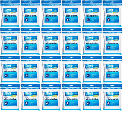 24 x Duzzit Dishcloth - 4 Pack