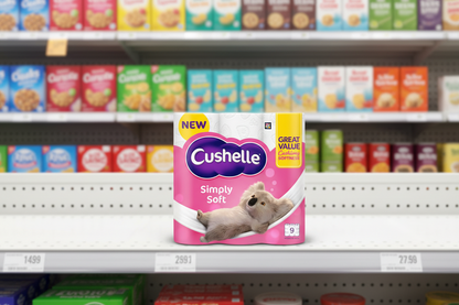 5 x Cushelle Simply Soft - 9 PACK