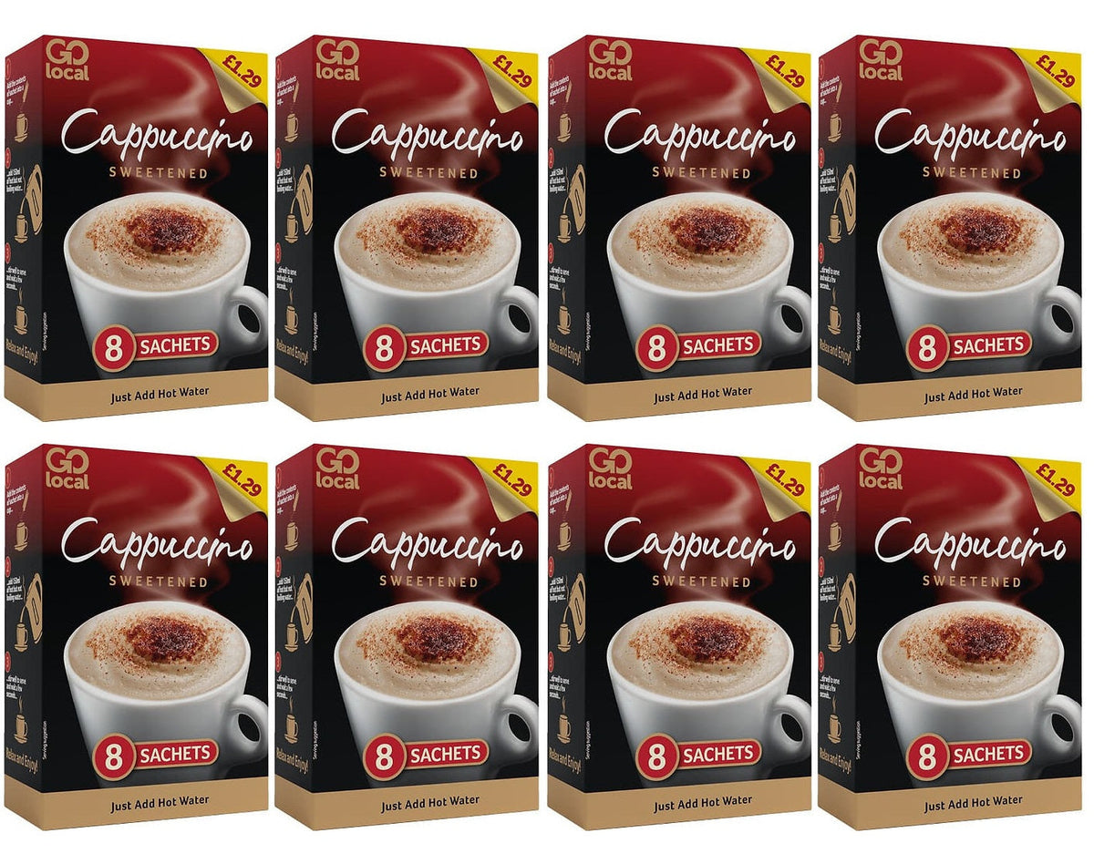 8 x Go Local Cappuccino - 145G