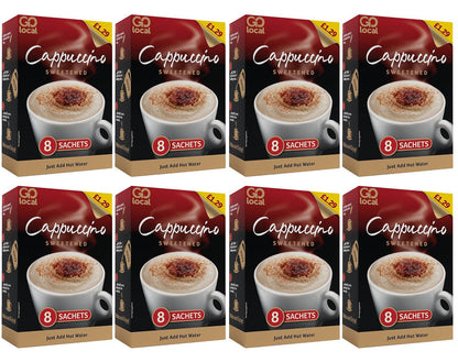 8 x Go Local Cappuccino - 145G