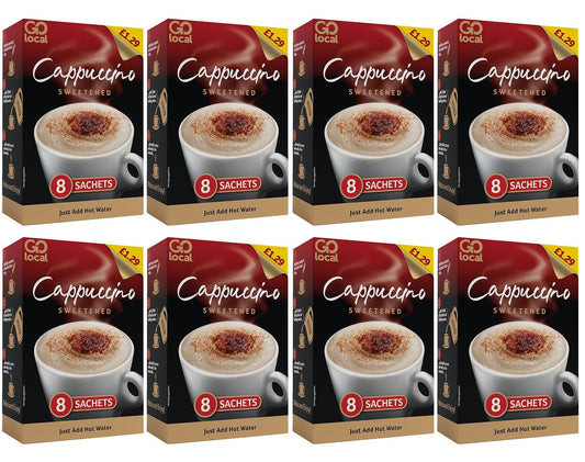 8 x Go Local Cappuccino - 145G
