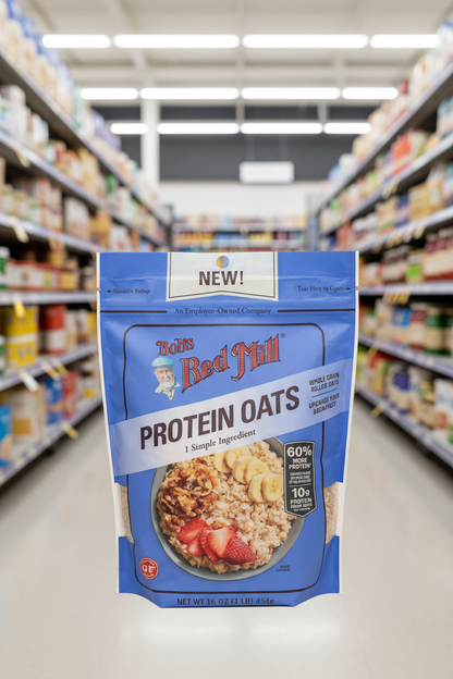 Bob's Red Mill GF Protein Rolled Oats - 454g