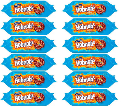 12 x Mcvities Milk Chocolate Hobnobs  - 262GM