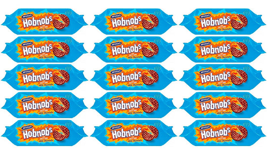 15 x Mcvities Milk Chocolate Hobnobs - 262GM