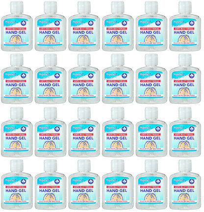 24 x Hygienics Anti Bacterial Hand Gel - 100ML