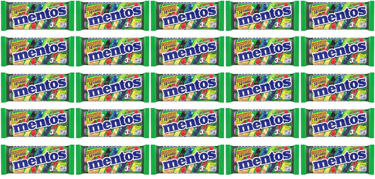25 x Mentos Discovery 3pk - 3X25GM