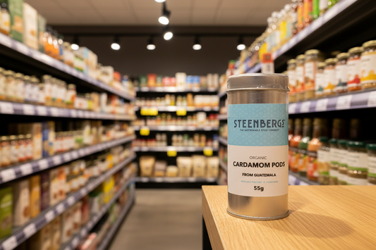 Steenbergs Organic Cardamon Pod - 55g