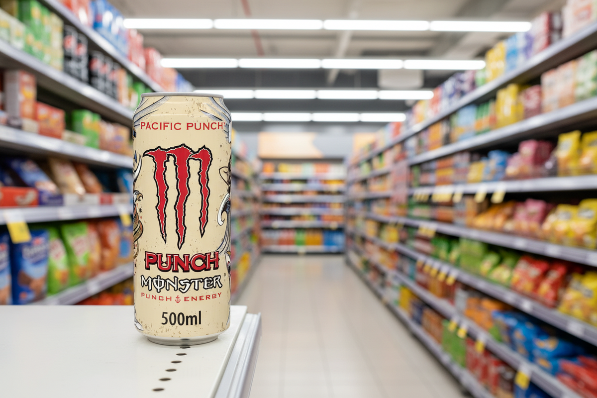 12 x Monster Energy Pacific Punch - 500ML