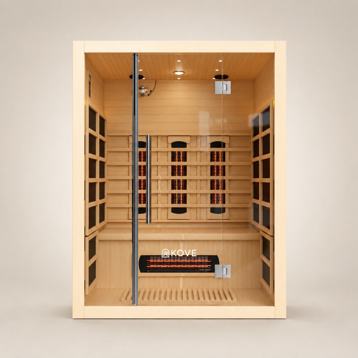KOVE Full Spectrum Infrared Sauna – 3 Person
