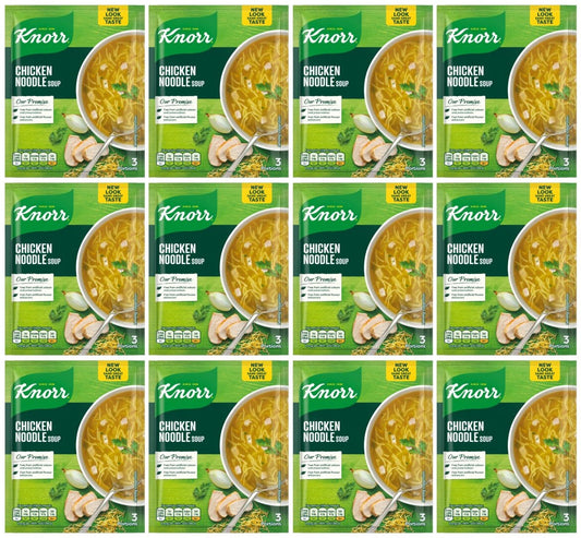 12 x Knorr Chicken Noodle Soup 43G