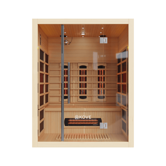 KOVE Full Spectrum Infrared Sauna – 3 Person