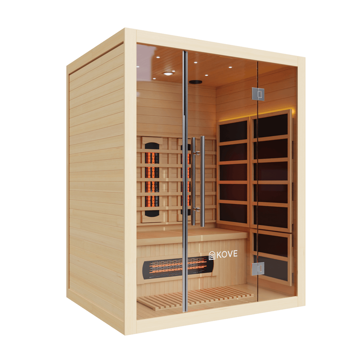 KOVE Full Spectrum Infrared Sauna – 3 Person