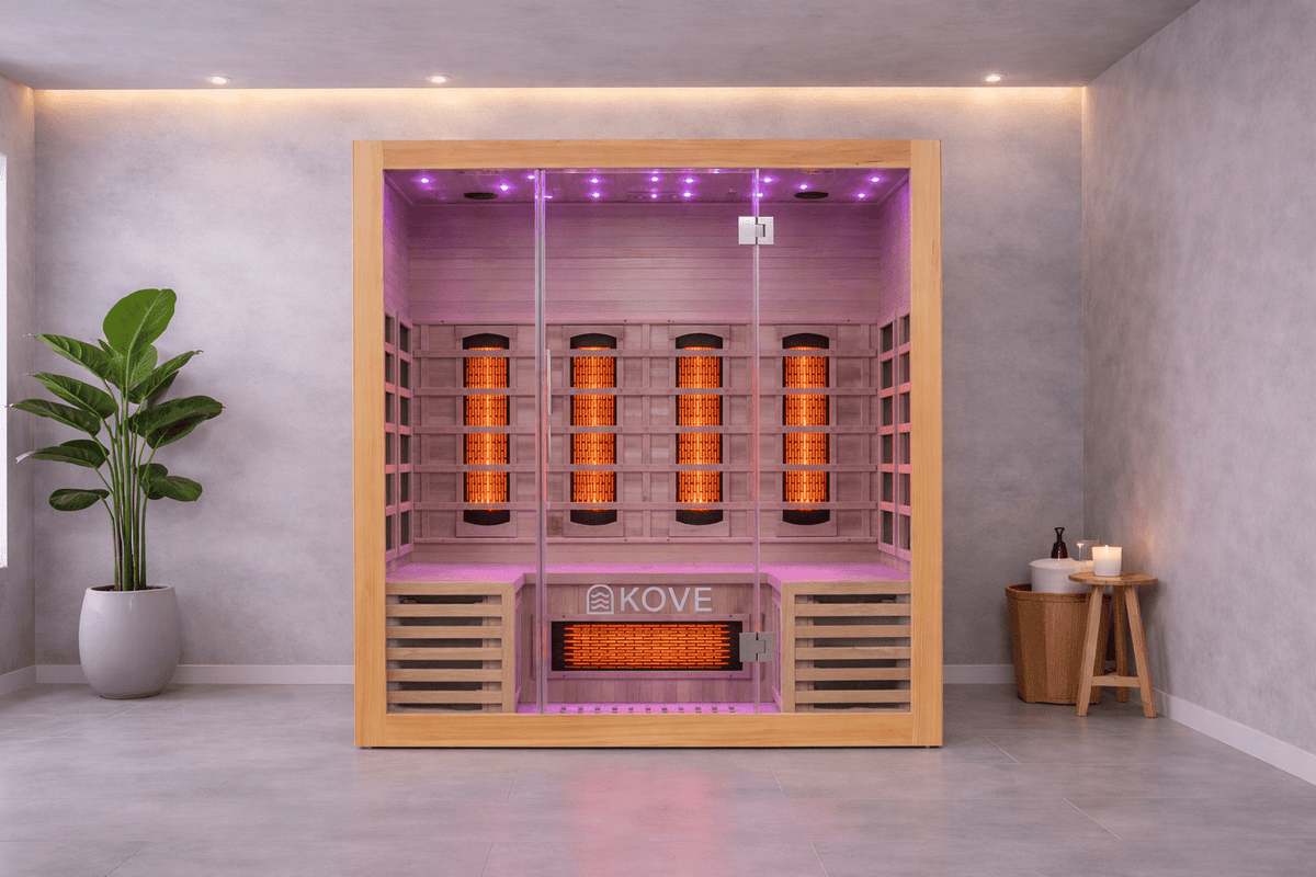 KOVE Full Spectrum Infrared Sauna – 4 Person