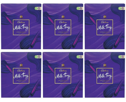 6 x Cadbury Milk Tray Chocolate Box 360G