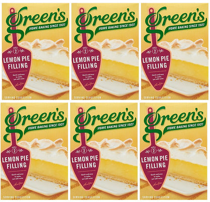 6 x Greens Lemon Pie Filling 140g