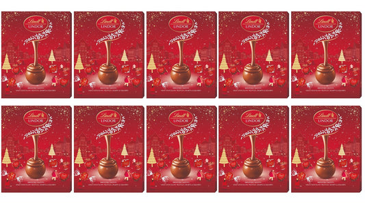 10 x Lindor Milk Advent Calendar - 235GM