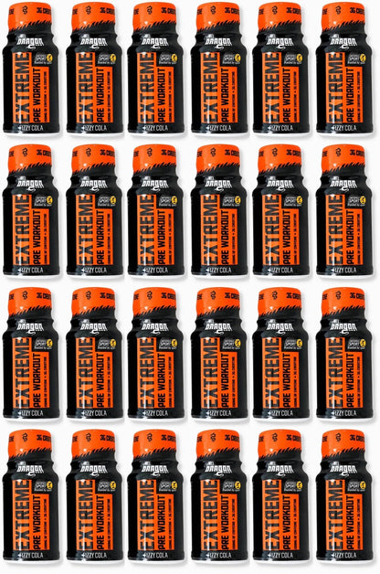 24 x Little Dragon Pre Workout Shot Rainbow - 60ML
