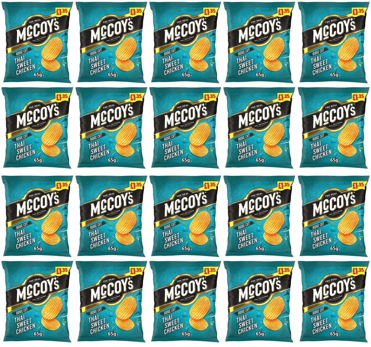 20 x Mccoys Thai Sweet Chicken - 65GM