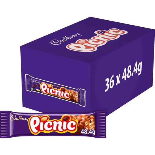 36 x Cadbury Picnic 48Gm