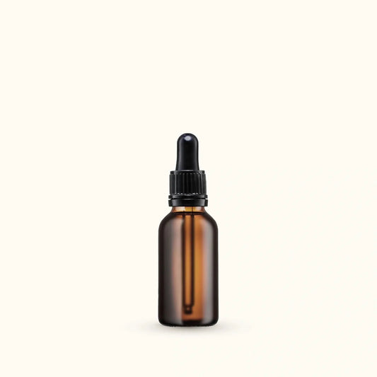 Reusable Glass Bottle 30ml (Includes Dropper)