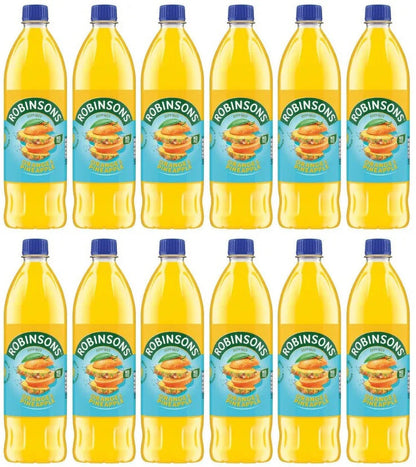 12 x Robinsons Orange & Pineapple 1L Sugar Free