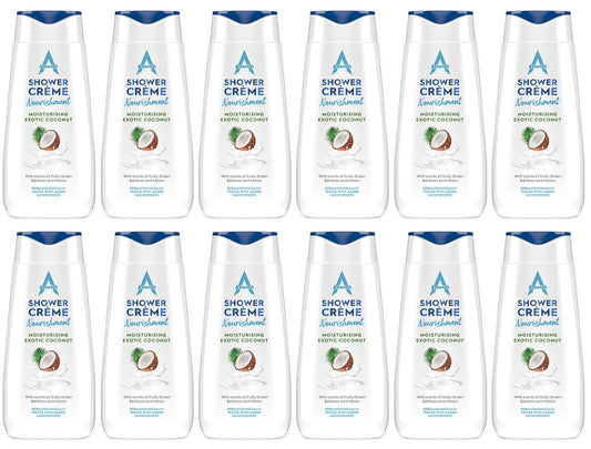 12 x Astonish Crème Shower Coconut - 400ML