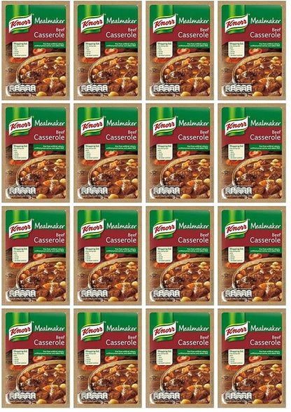 16 x Knorr Mealmaker Beef Casserole 48G