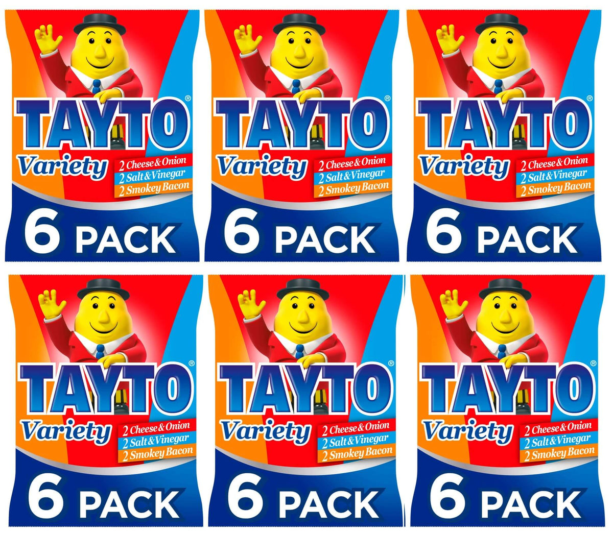 36 x Tayto Variety Pack 25g