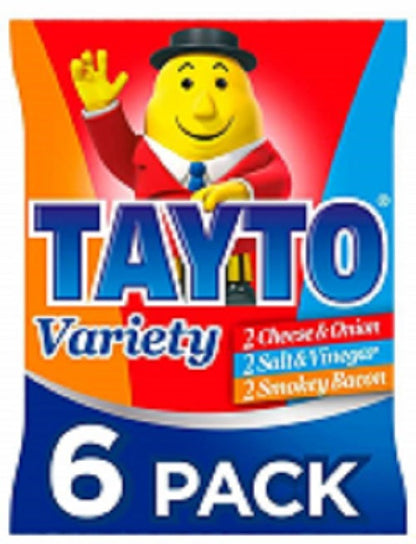 36 x Tayto Variety Pack 25g