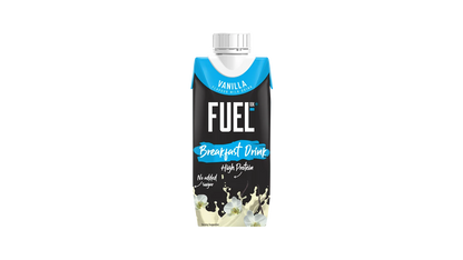 8 x Fuel10k Breakfast Drink Vanilla - 330ML