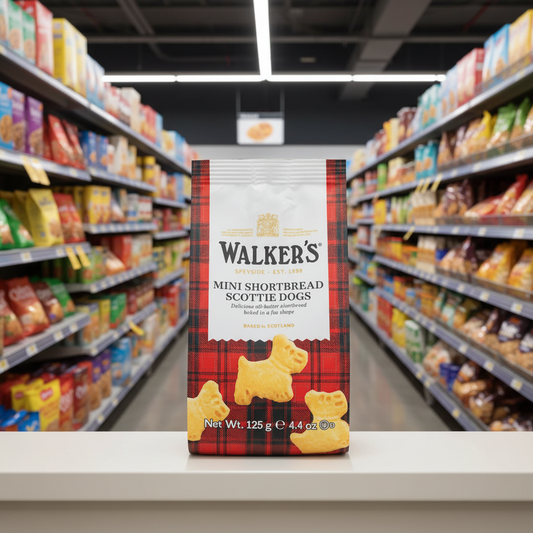 Walker's Shortbread Mini Scottie Dogs S/bread Bag - 125g